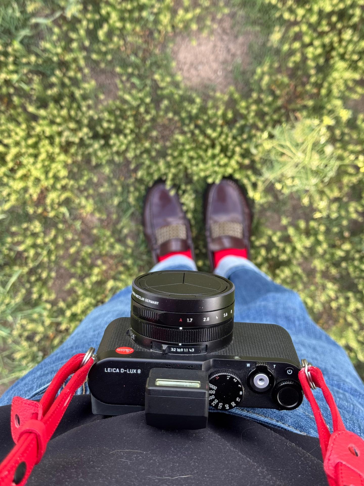 Leica camera ready for the day