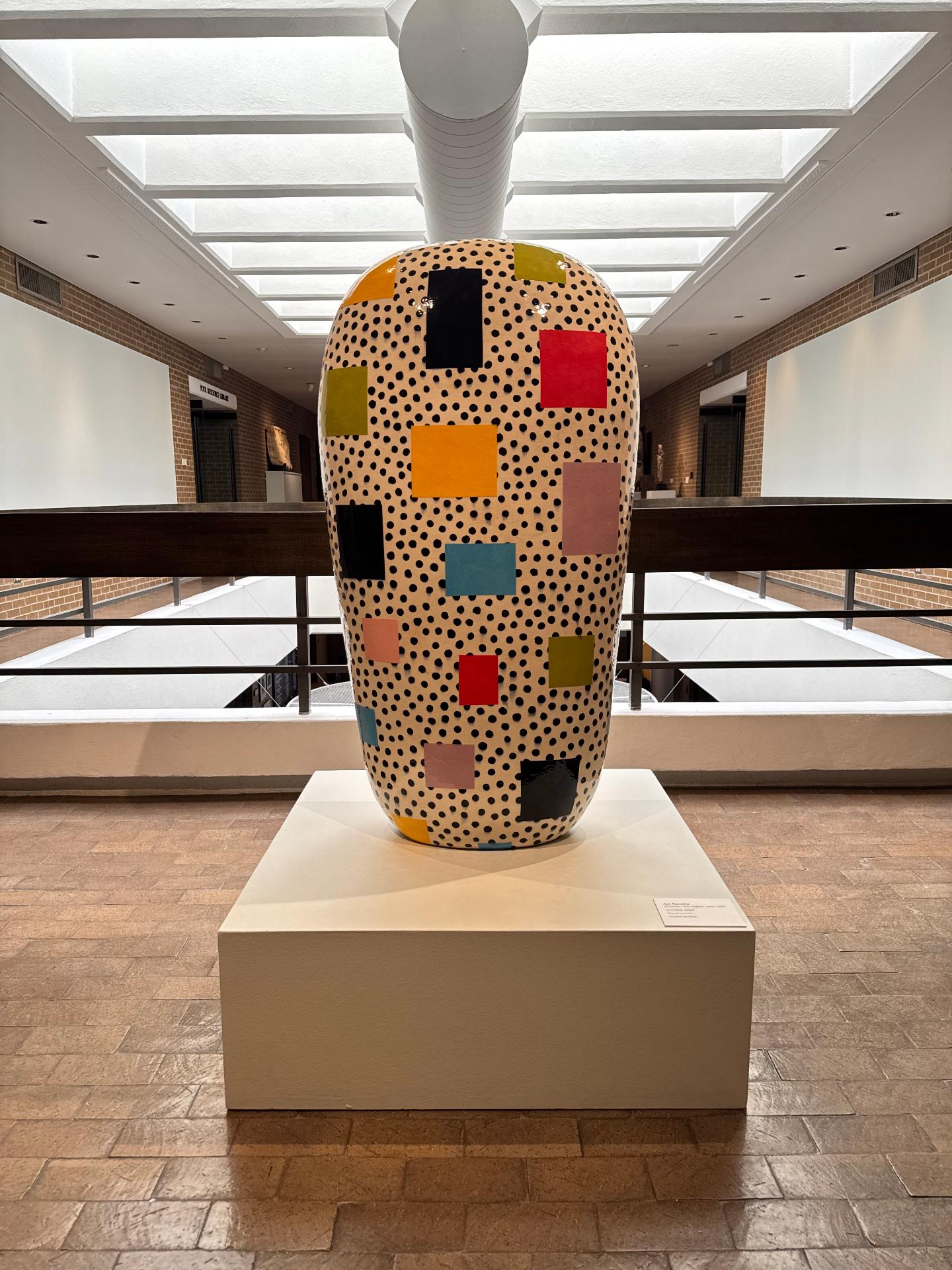 Colorful sculpture