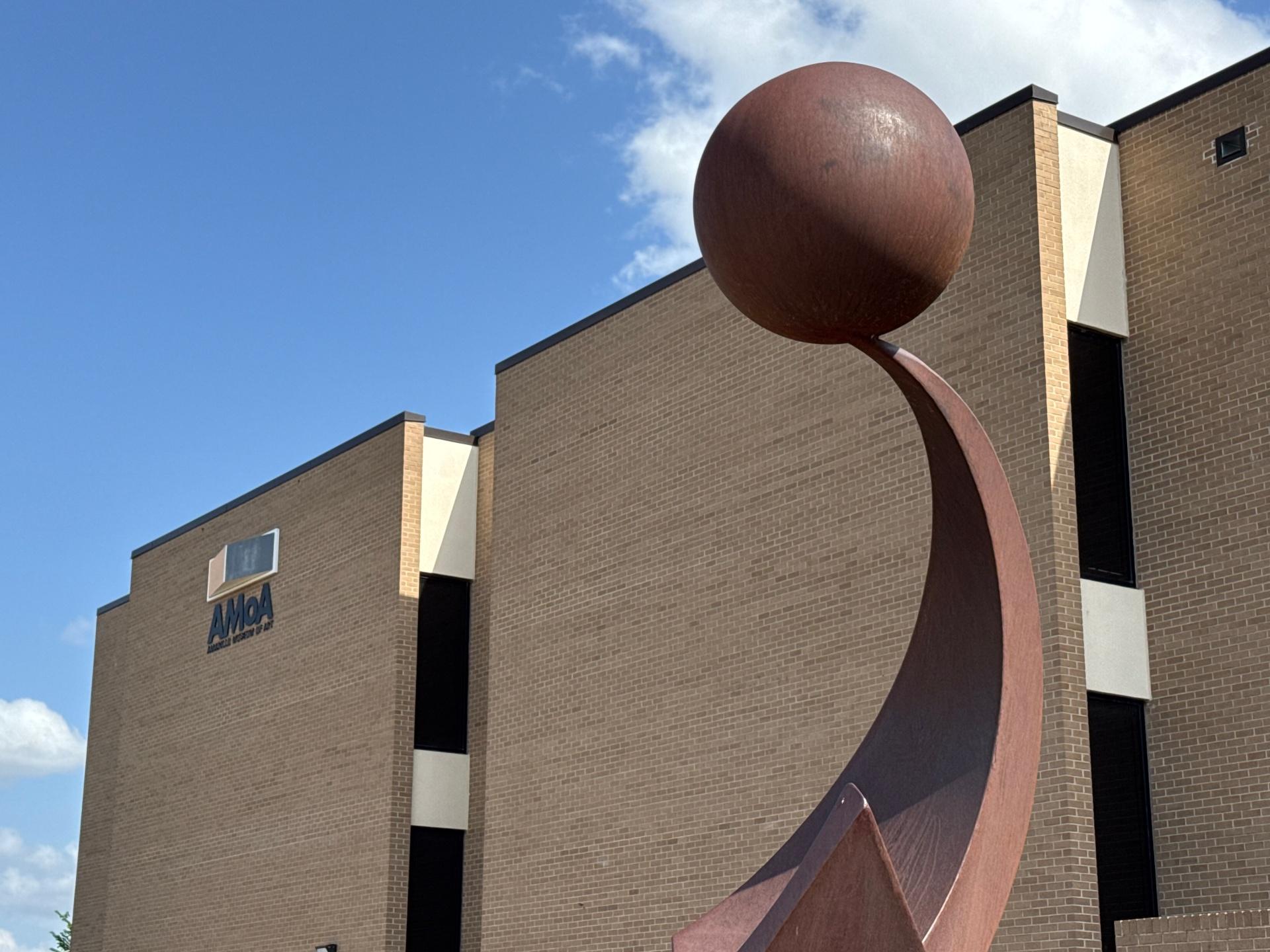 AMoA exterior sculpture