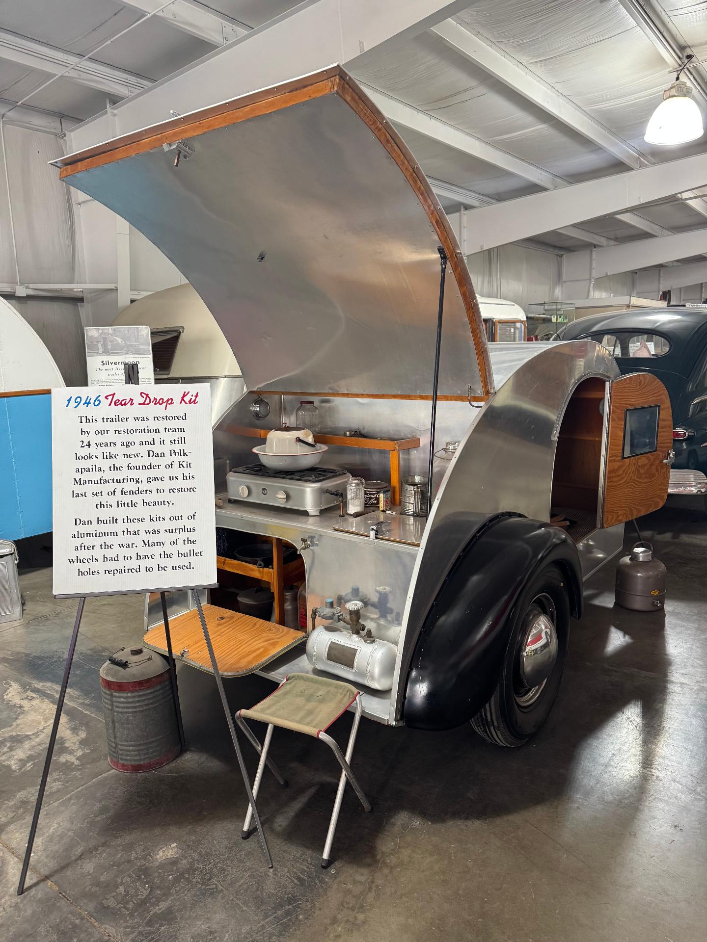 1946 Tear Drop Kit vintage trailer