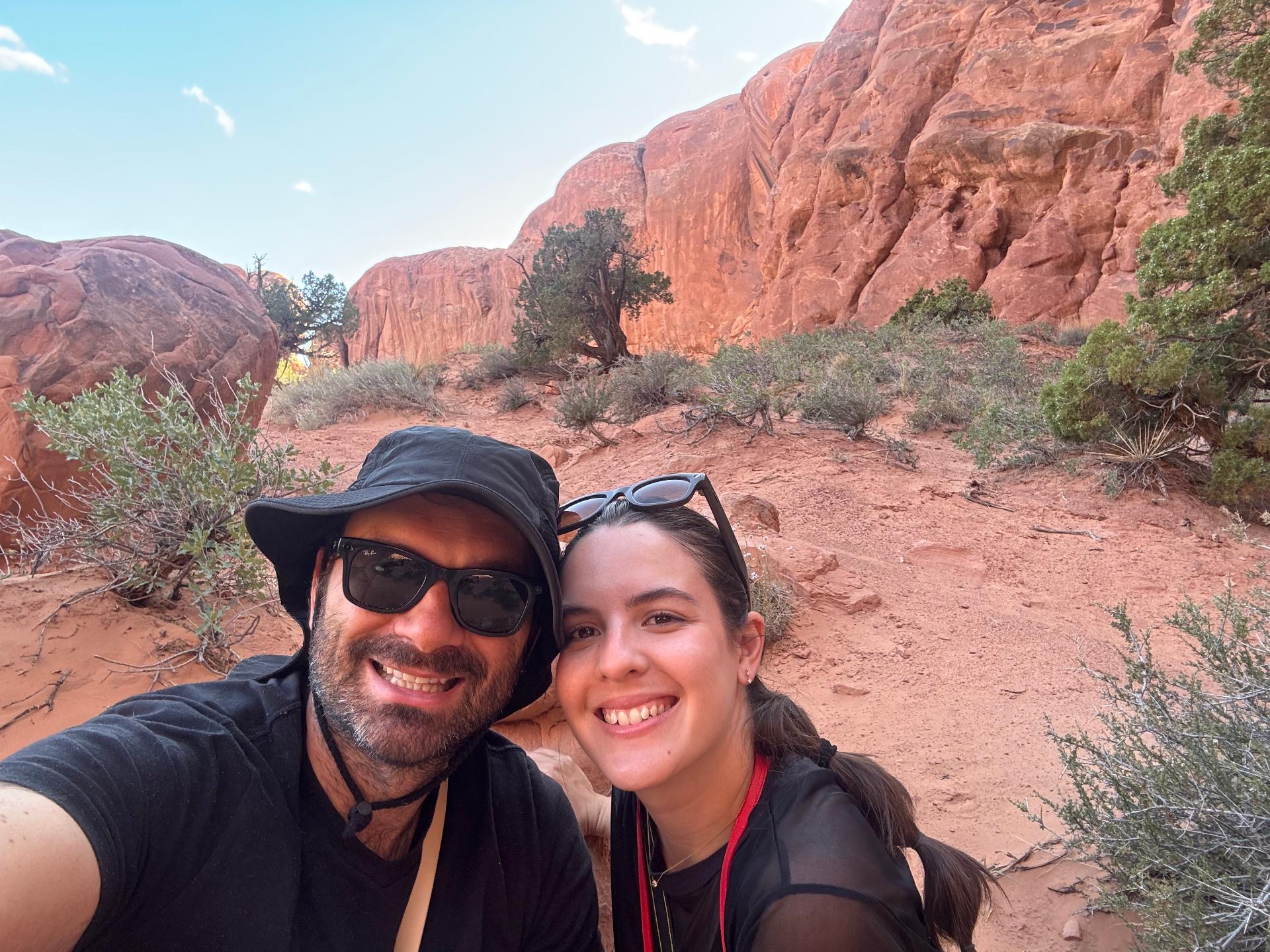 Exploring the desert trails