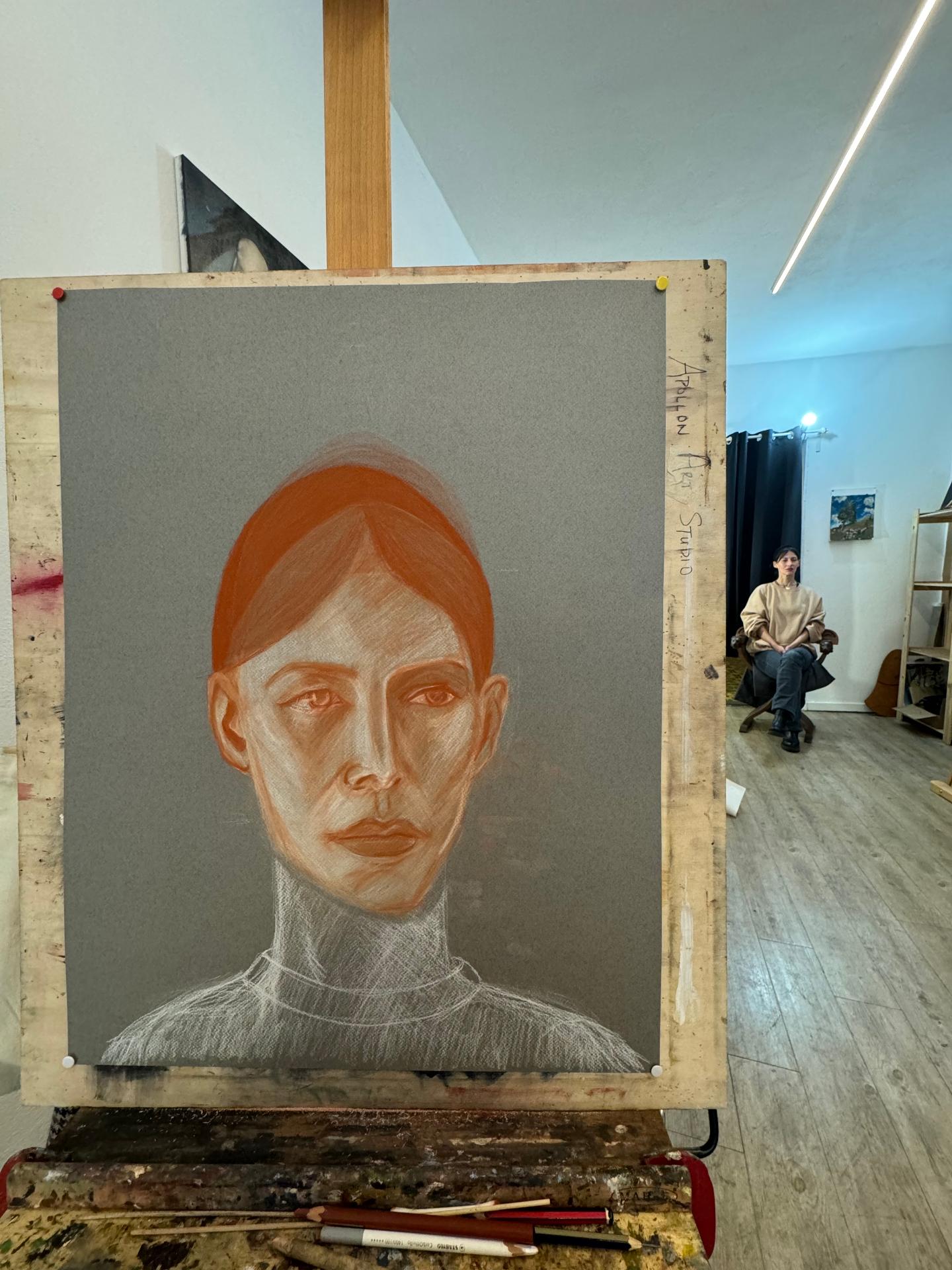 Retrato en Apollon Art Studio