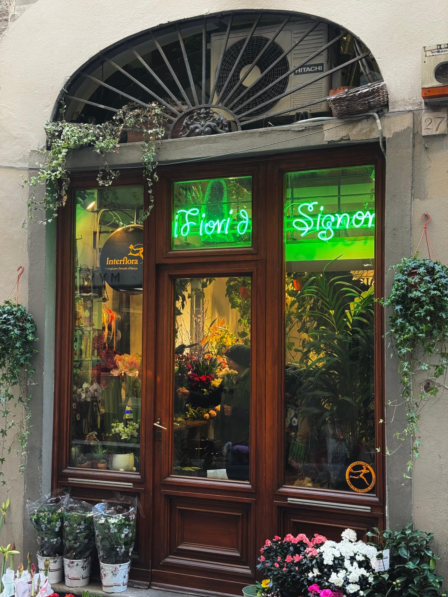 Floristería en Florencia