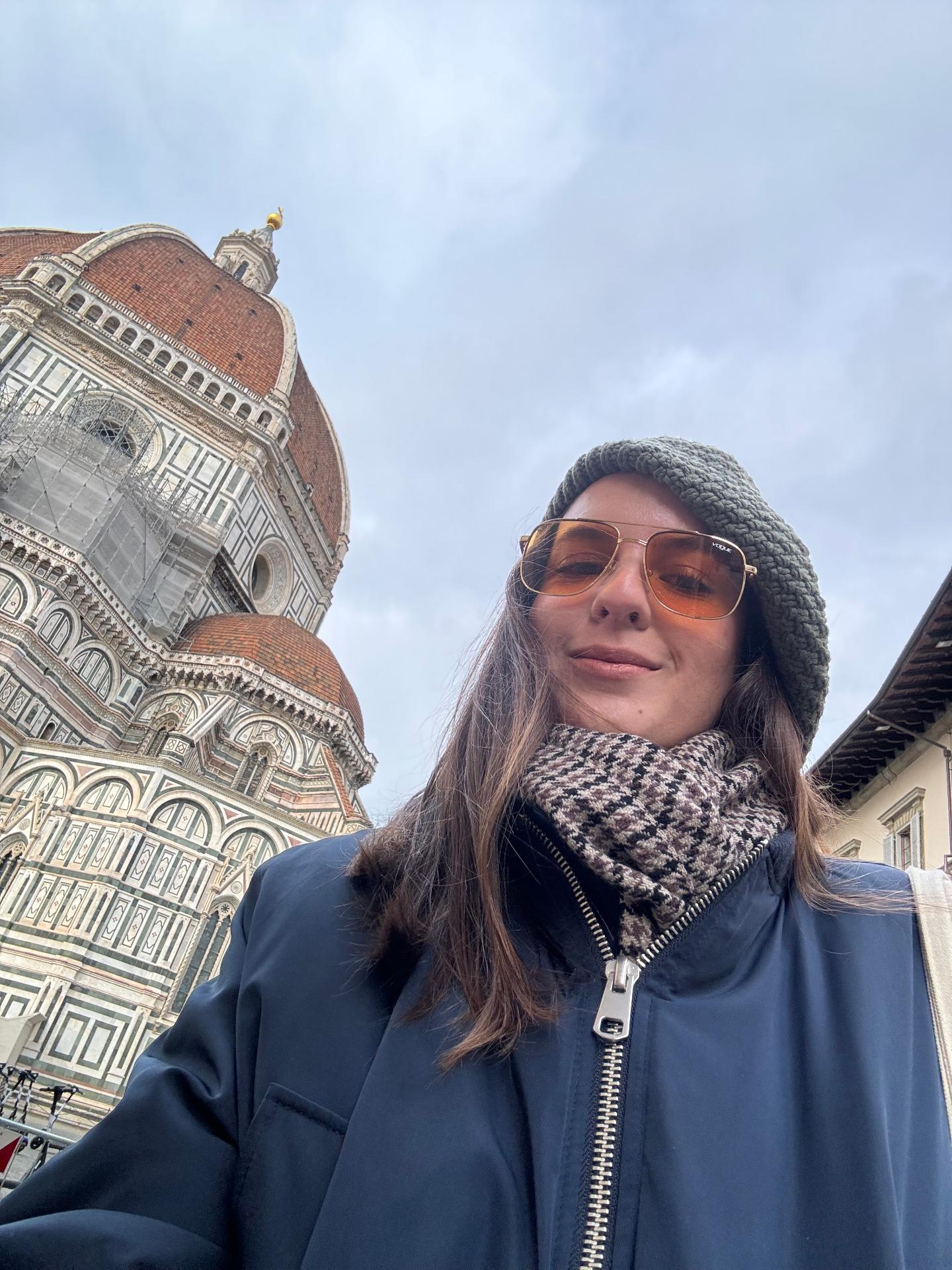 Cúpula de Santa Maria del Fiore al atardecer, Florencia