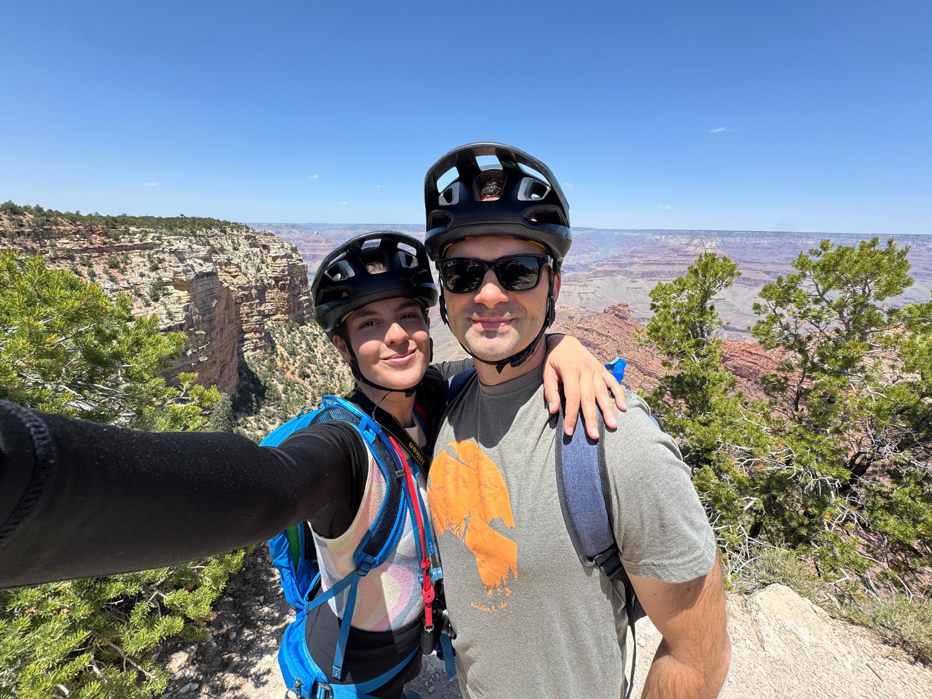 Selfie at the Canyon overlook