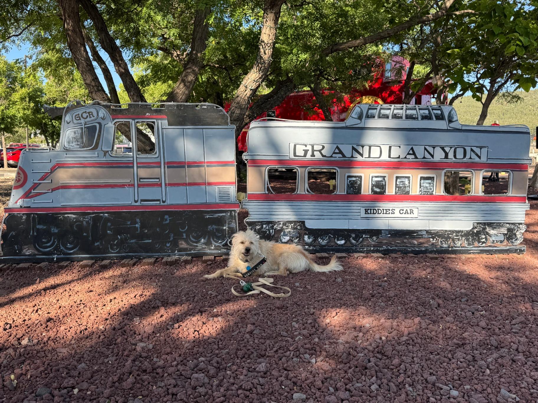 Bengie at the Grand Canyon Railway