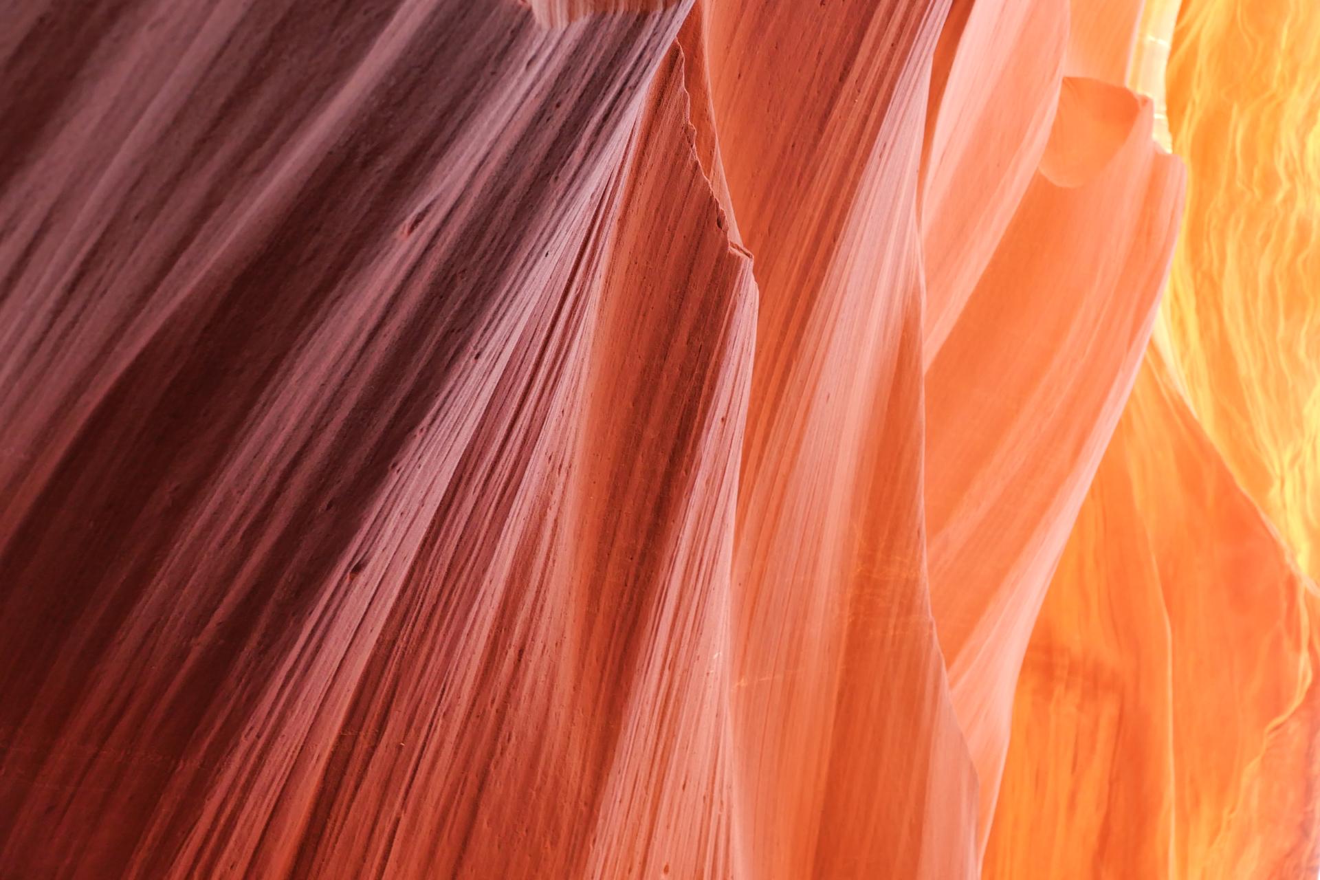 Purple and gold sandstone