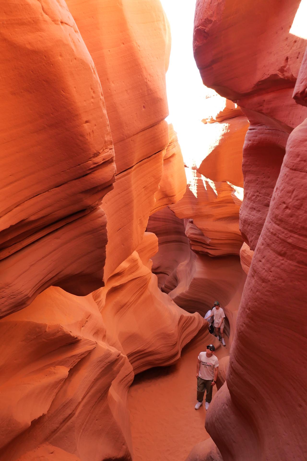 Spiraling rock formations