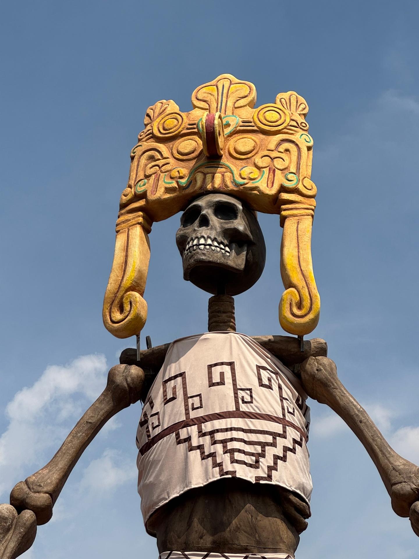 Figura de esqueleto Día de Muertos