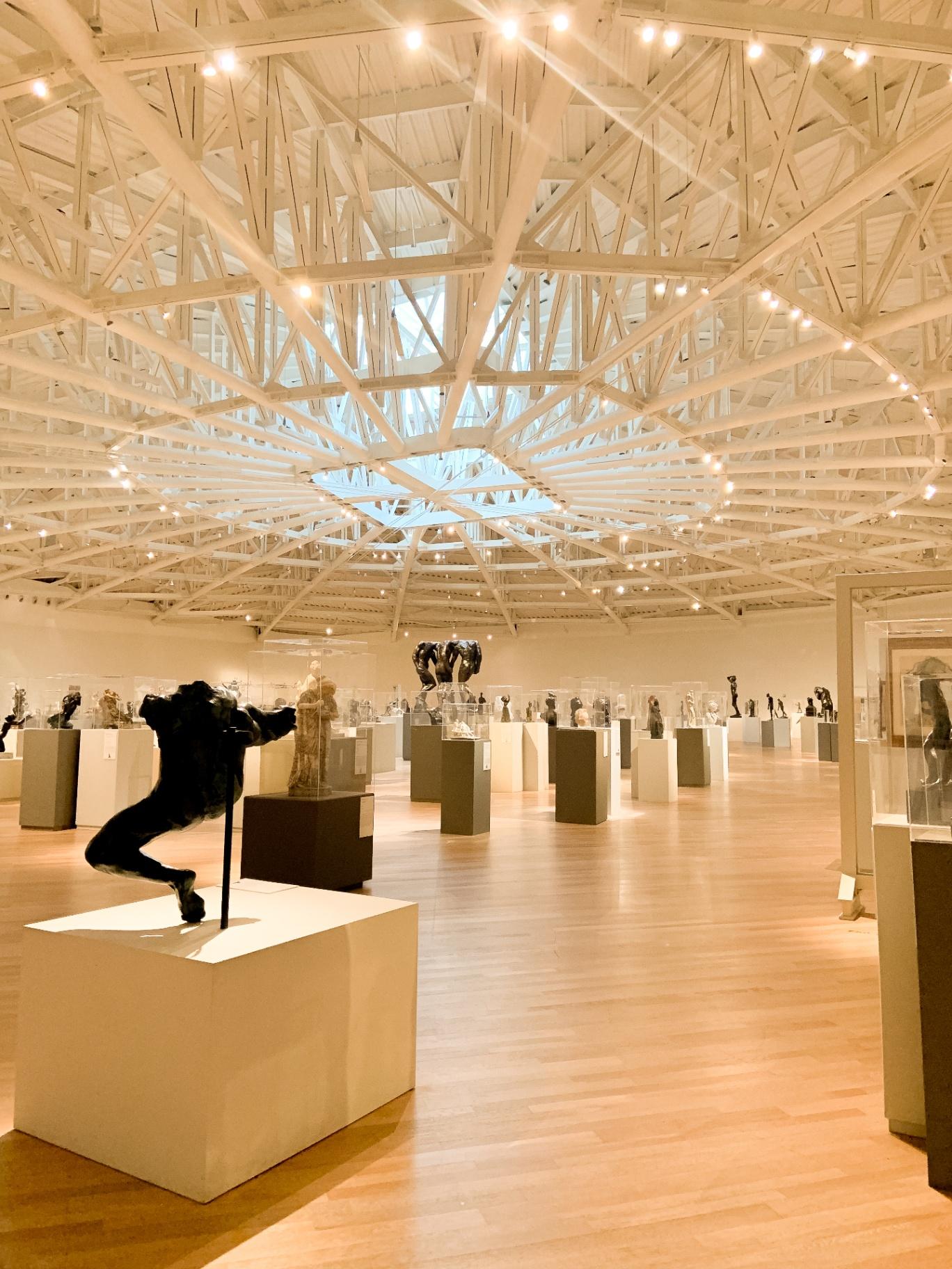 Sala de esculturas del Museo Soumaya