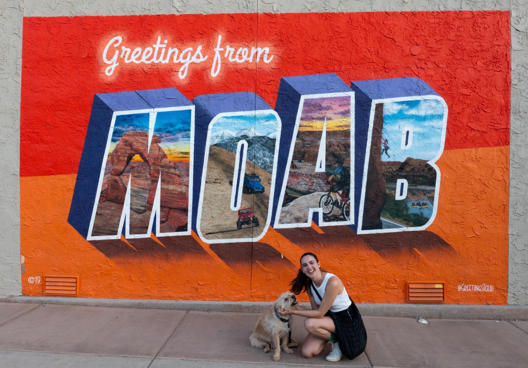 Greetings from Moab with Bengie