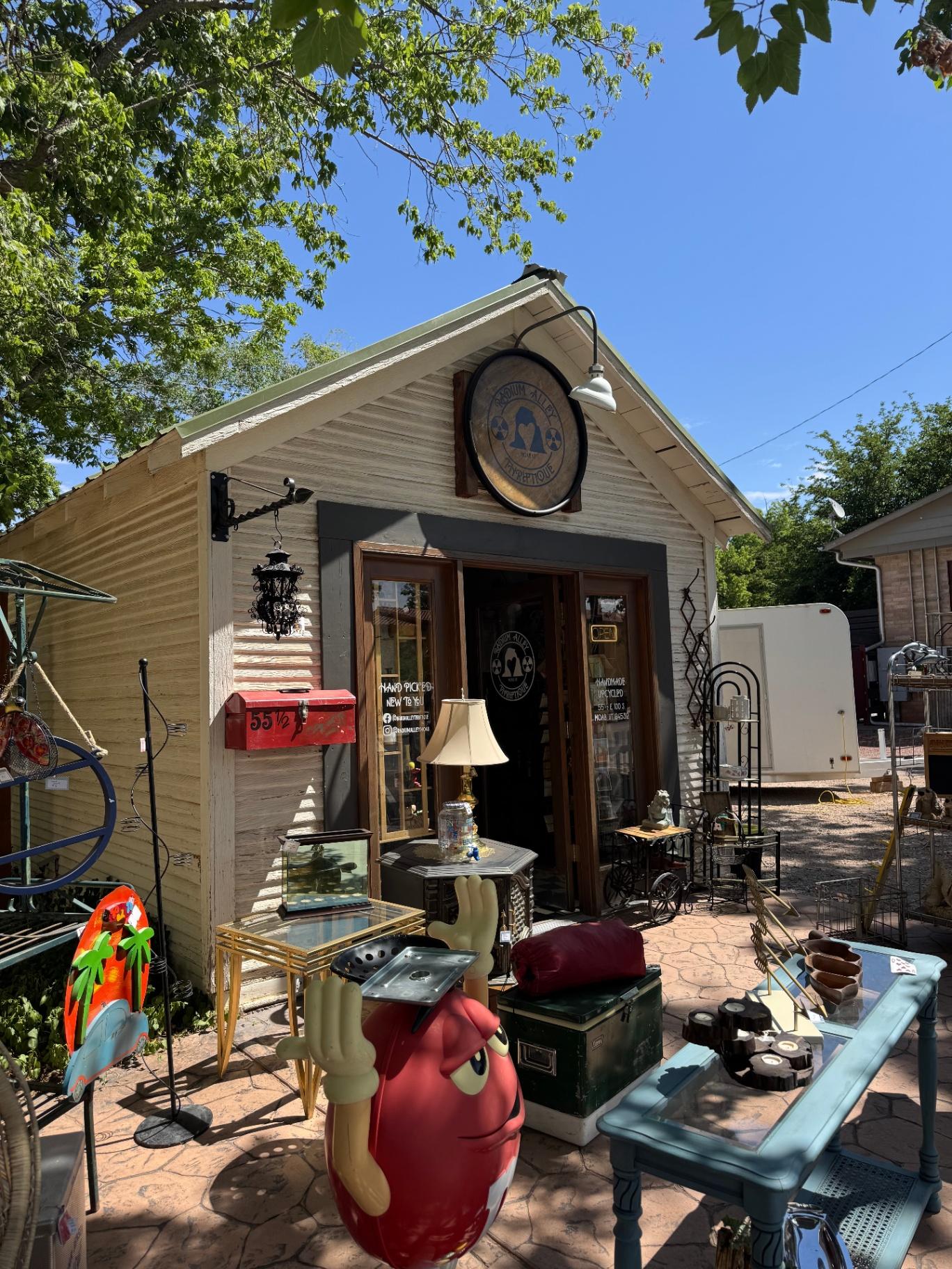 Antique shop in Moab