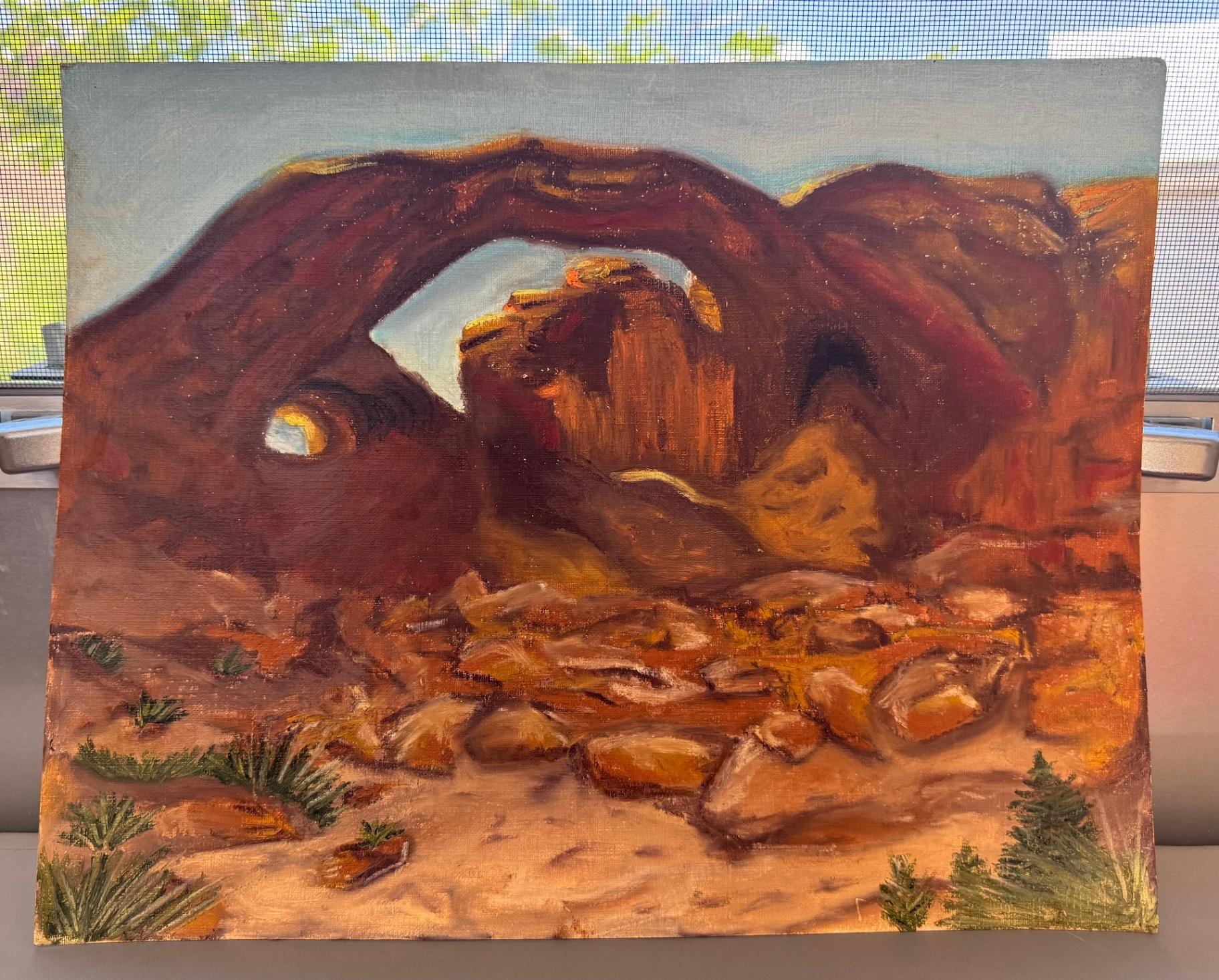 Painting of the arches