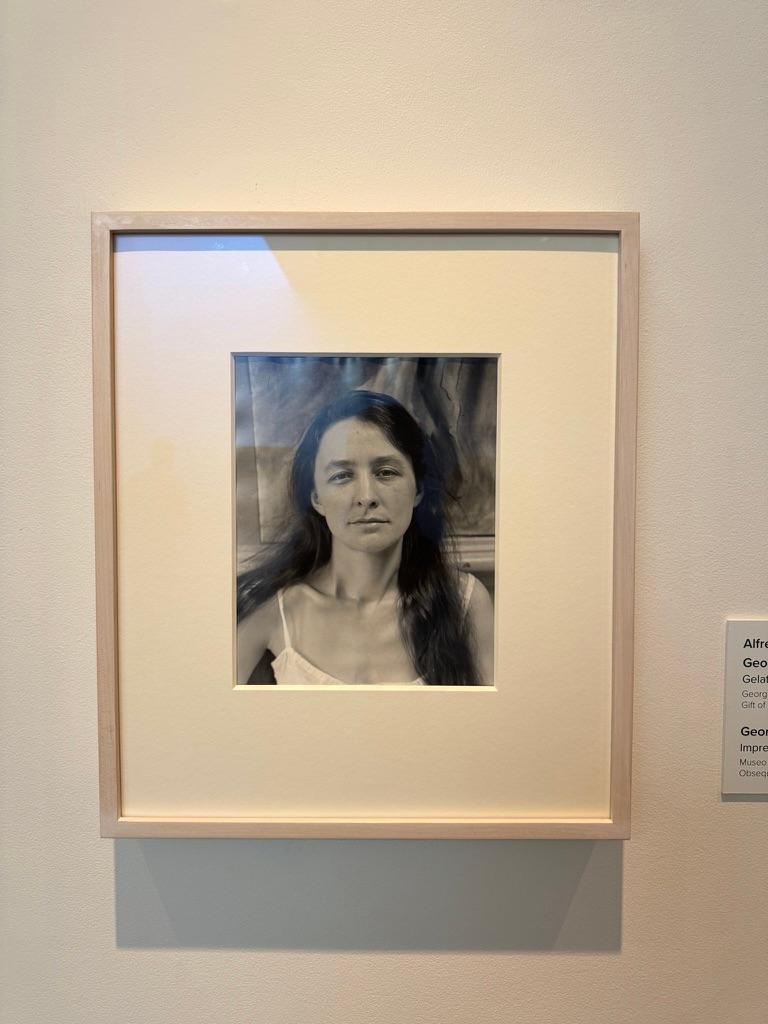Retrato de Georgia O'Keeffe por Alfred Stieglitz