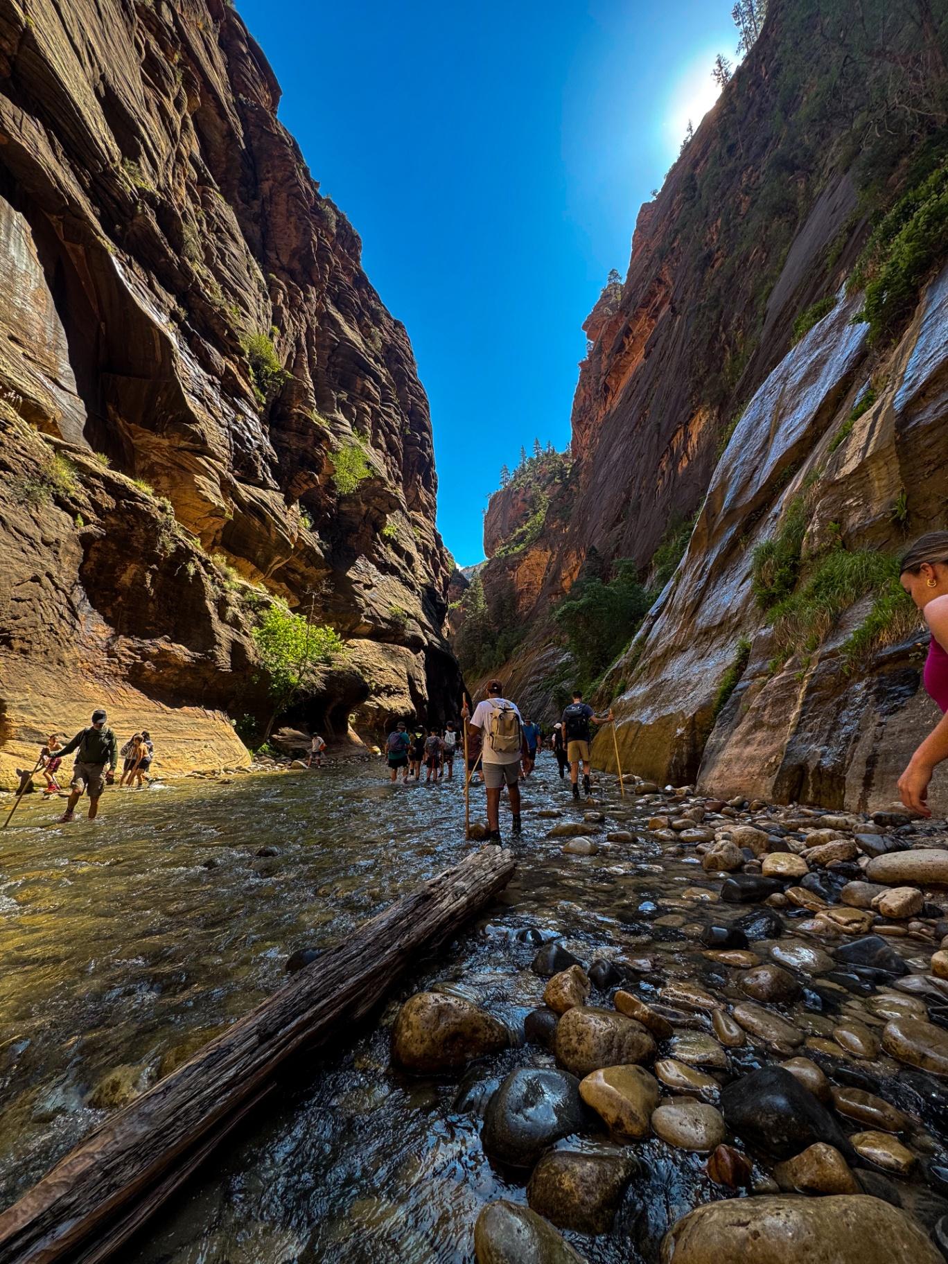 Hiking The Narrows